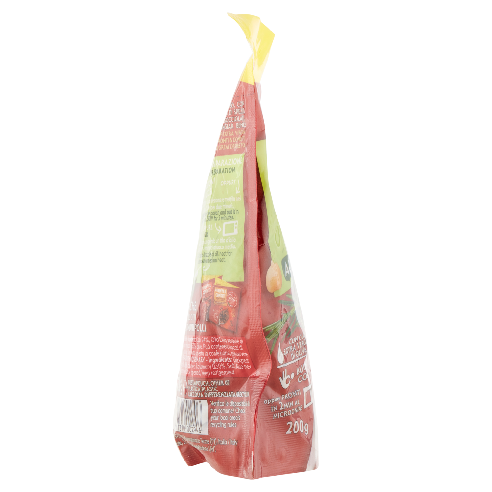 Polli Pronti & Conditi Ceci Cotti al Vapore al Rosmarino 200 g