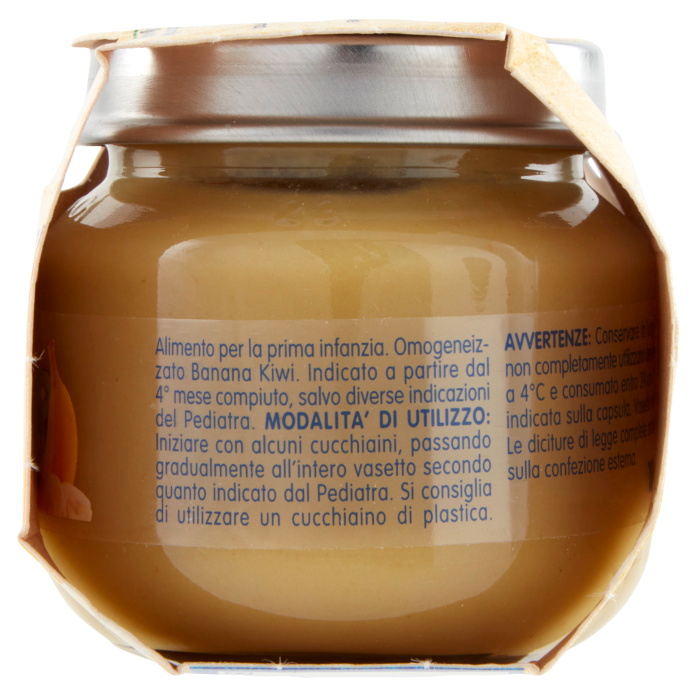 MELLIN Omogeneizzato di Frutta Kiwi e Banana 2 x 100 g