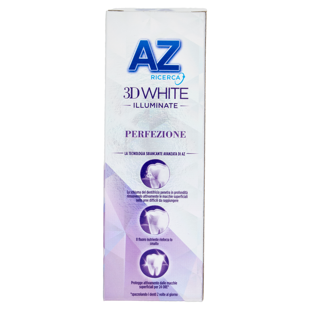 AZ Ricerca Dentifricio 3D White Illuminate Perfezione Sbiancante Avanzato 50 ml