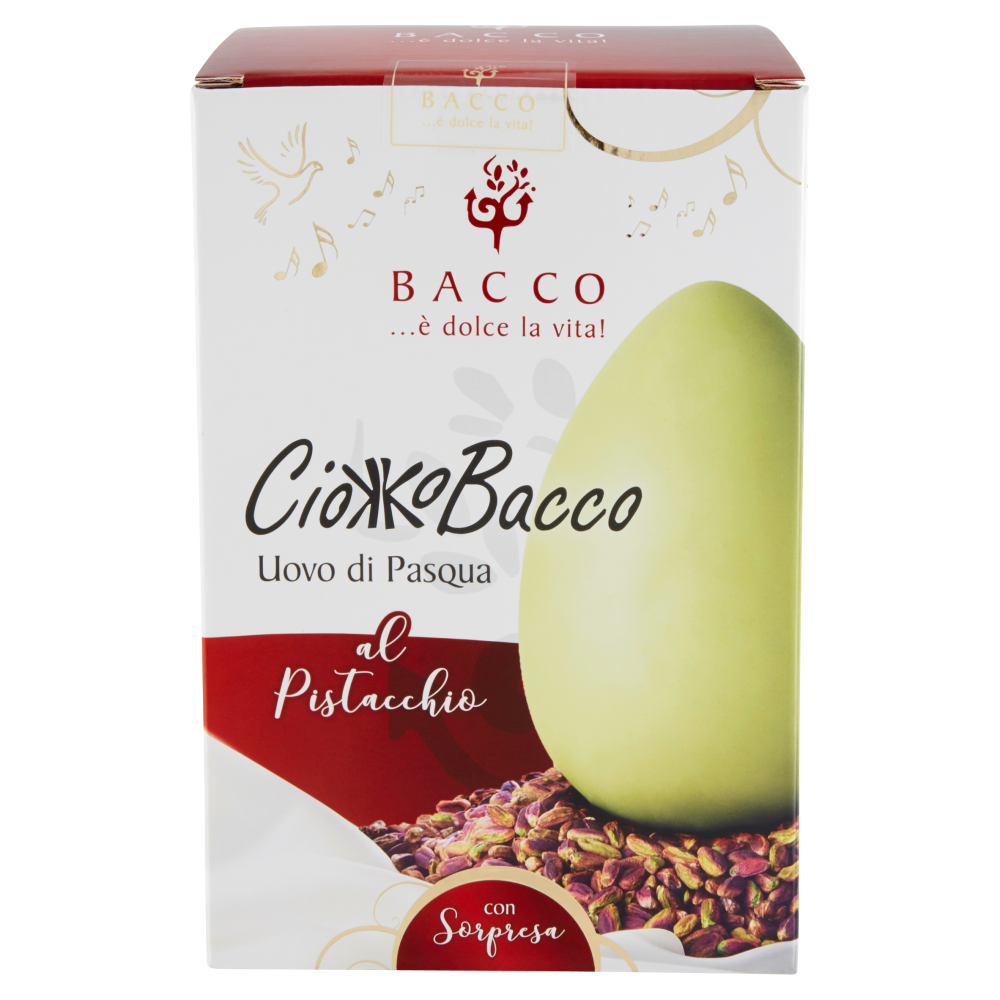 Bacco CiokkoBacco Uovo di Pasqua al Pistacchio 300 g