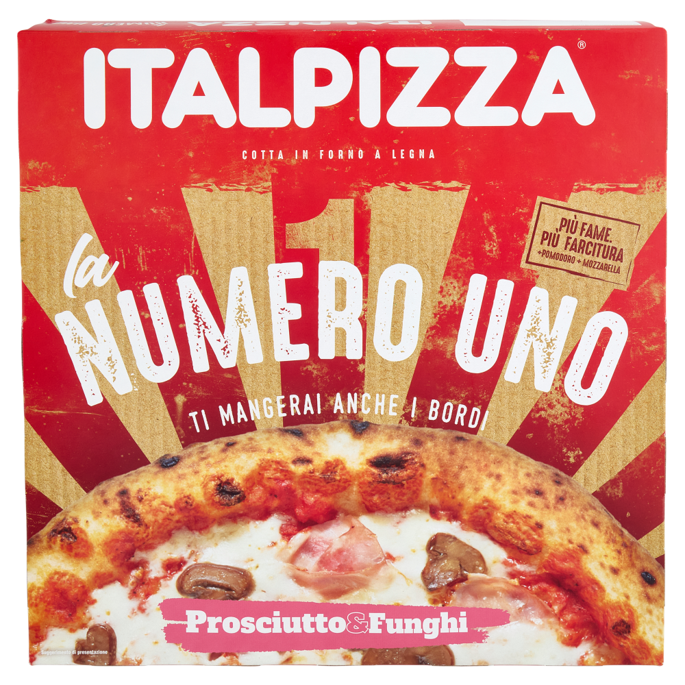 Italpizza la Numero Uno Prosciutto&Funghi 450 g