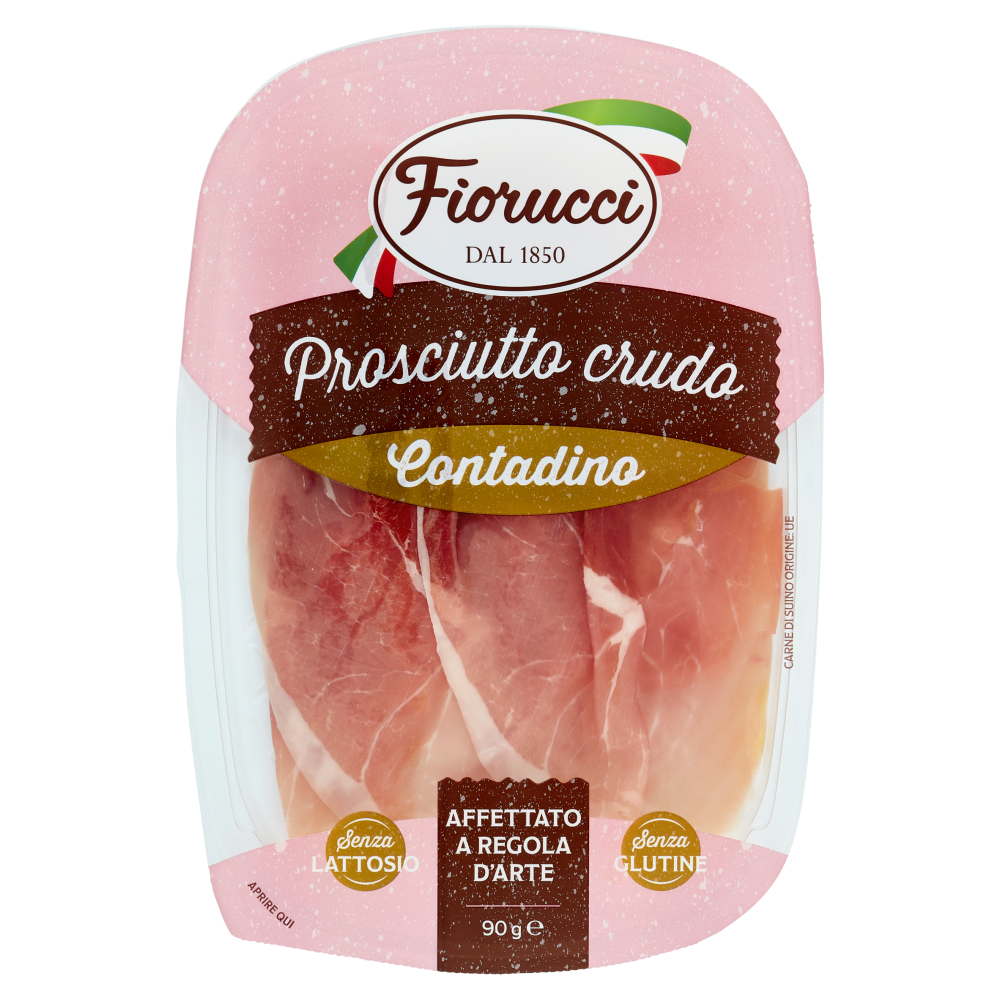 Fiorucci Prosciutto crudo Contadino 90 g