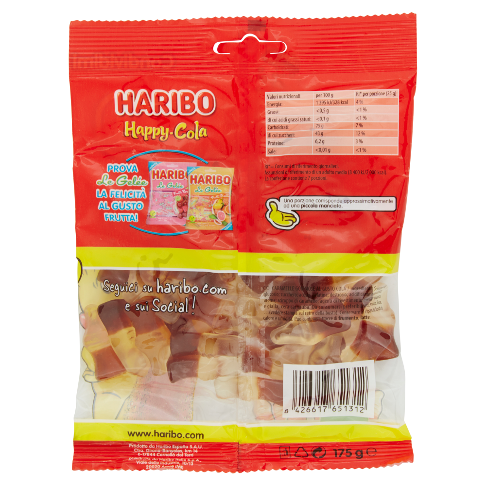Haribo Happy Cola 175 g