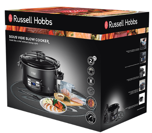 Russell Hobbs Sous Vide 6,5 L 350 W Nero