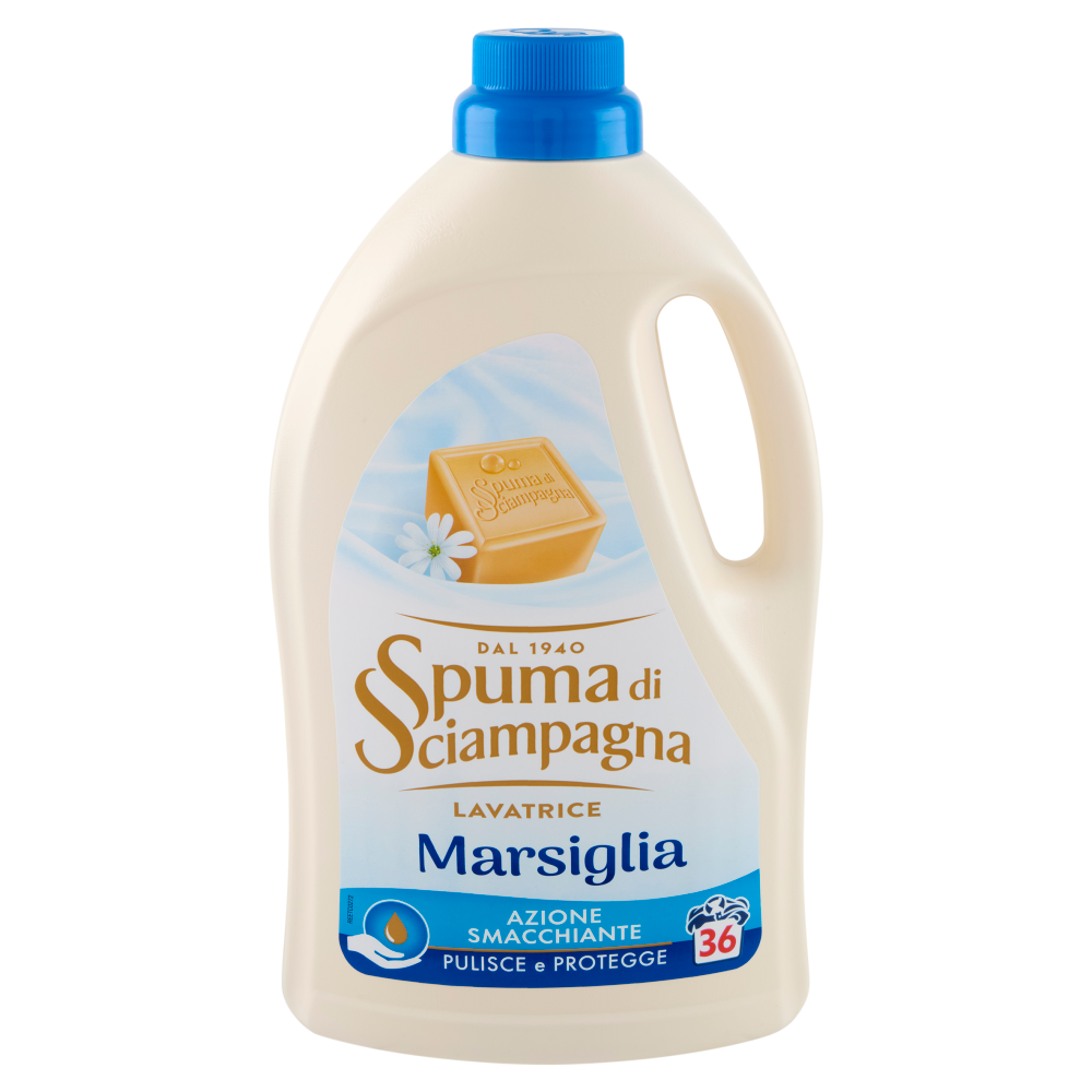 Spuma di Sciampagna Lavatrice Marsiglia 1620 ml