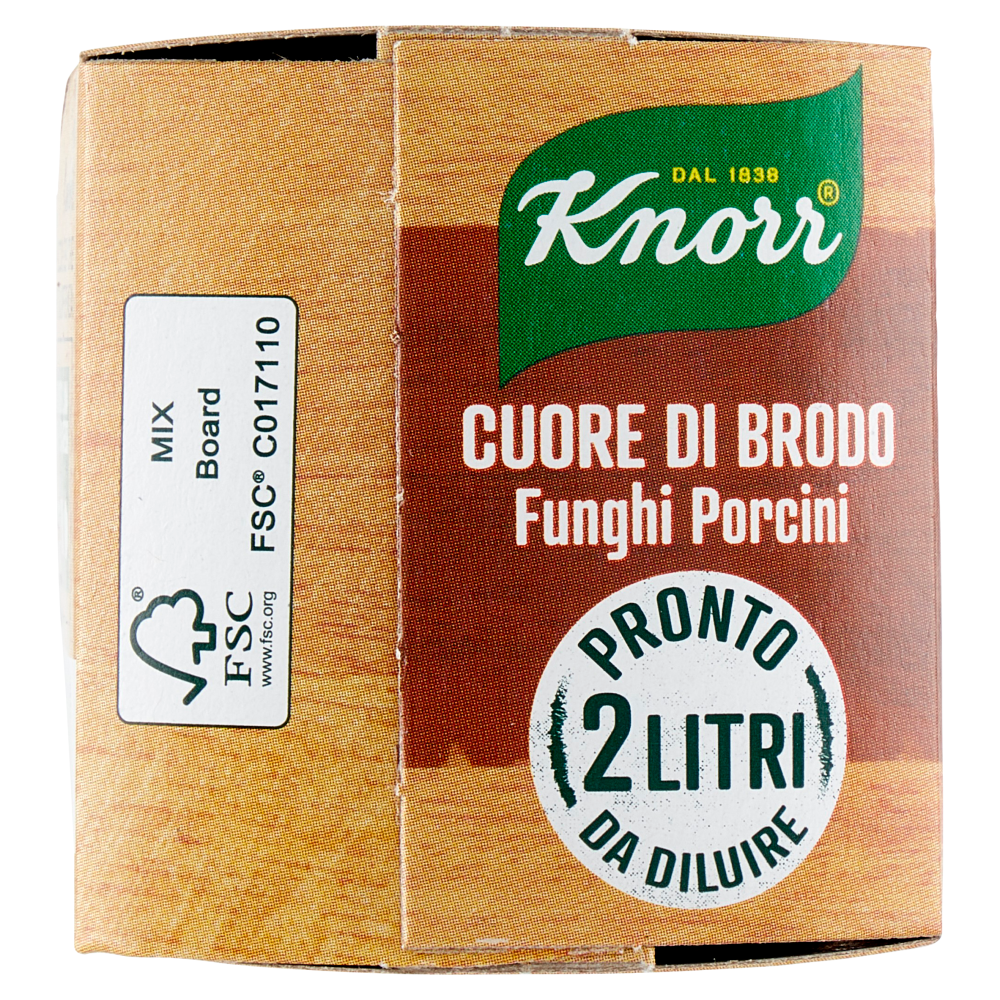Knorr Cuore di Brodo Funghi Porcini 4 x 28 g Carrefour