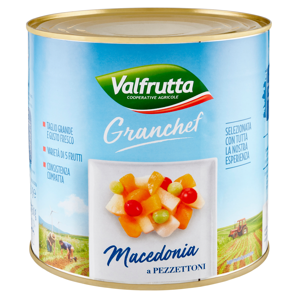 Valfrutta Granchef Macedonia a Pezzettoni 2650 g