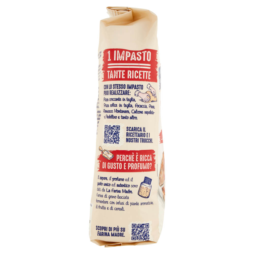 Le Farine Magiche Farina per Pizza Classica o Alveolata 1000 g