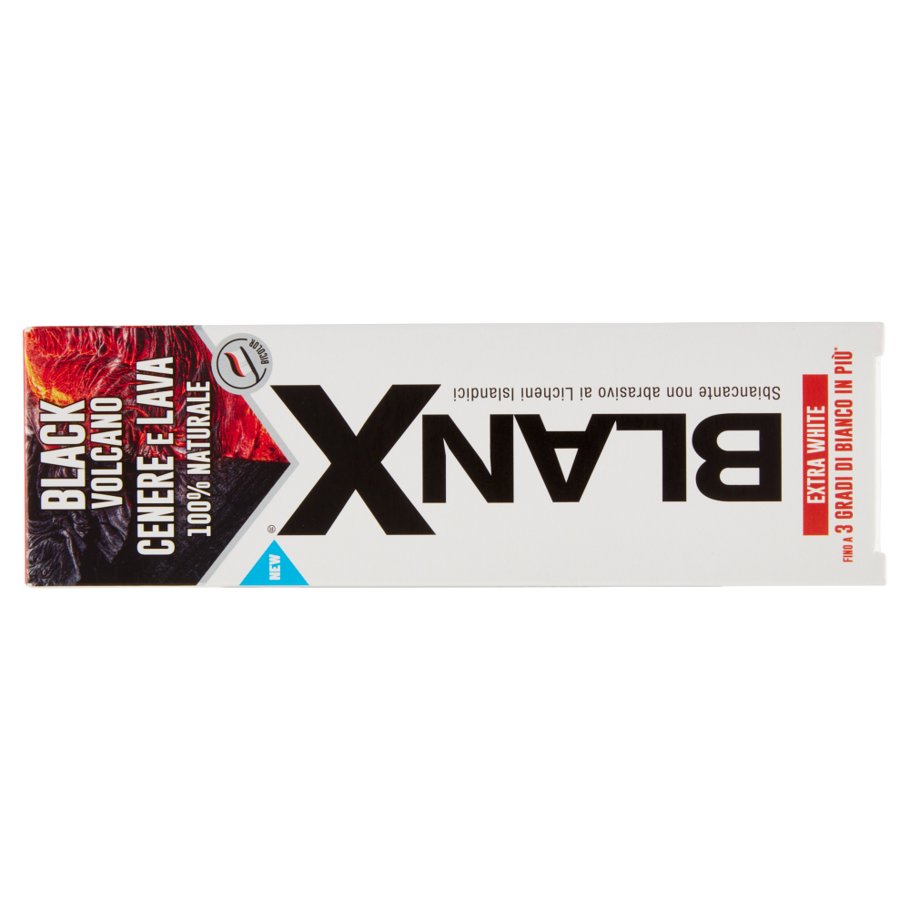 Blanx Black Volcano Cenere e Lava 100% Naturale 75 ml