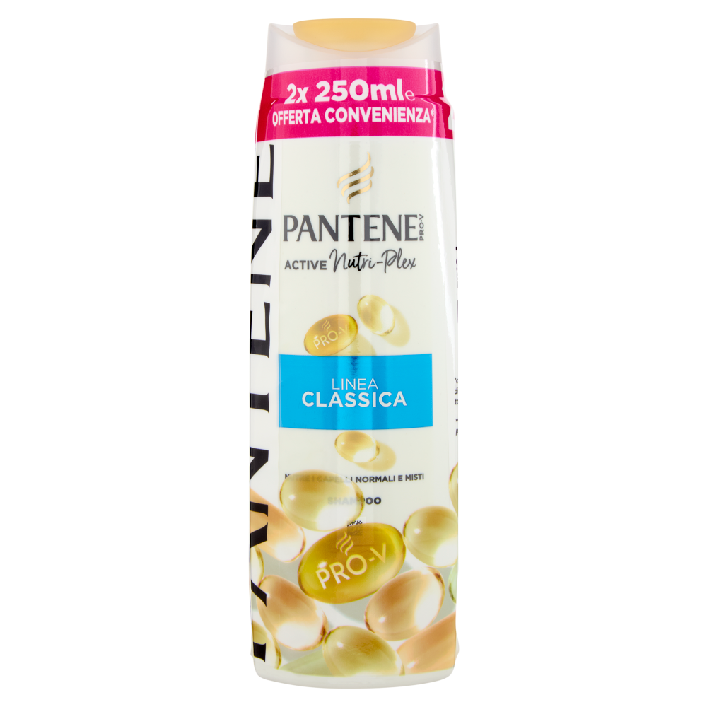Pantene Pro-V Linea Classica Shampoo Active Nutri-Plex 2 x 250 ml