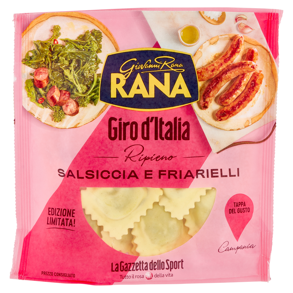 Giovanni Rana Giro d'Italia Ripieno Salsiccia e Friarielli 250 g