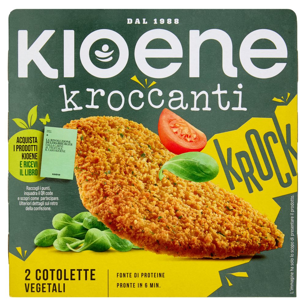 Kioene Kroccanti 2 Cotolette Vegetali 200 g