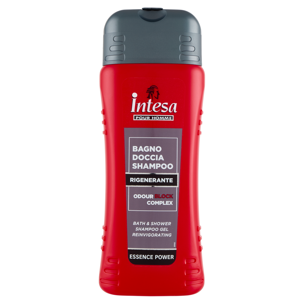 Intesa Pour Homme Bagno Doccia Shampoo Rigenerante Essence Power 500 mL