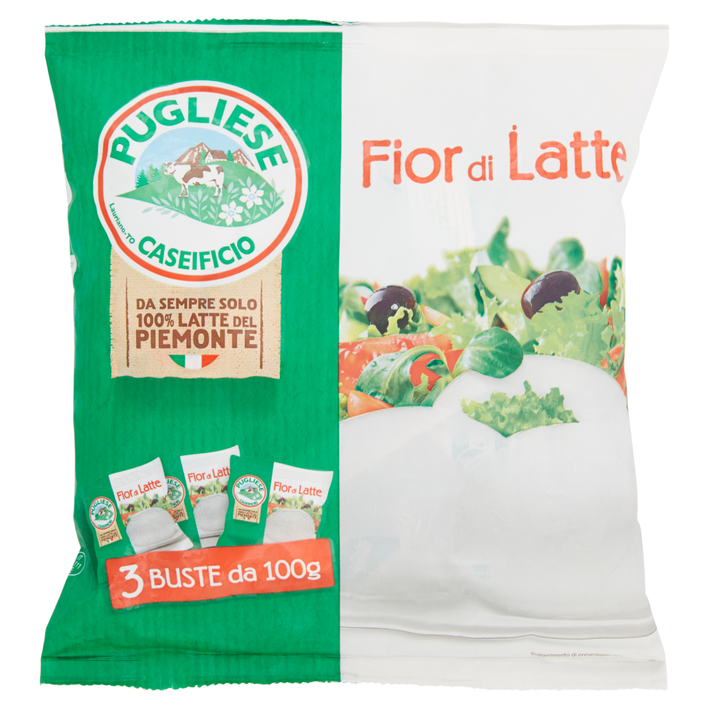 Caseificio Pugliese Fior di Latte 3 x 100 g