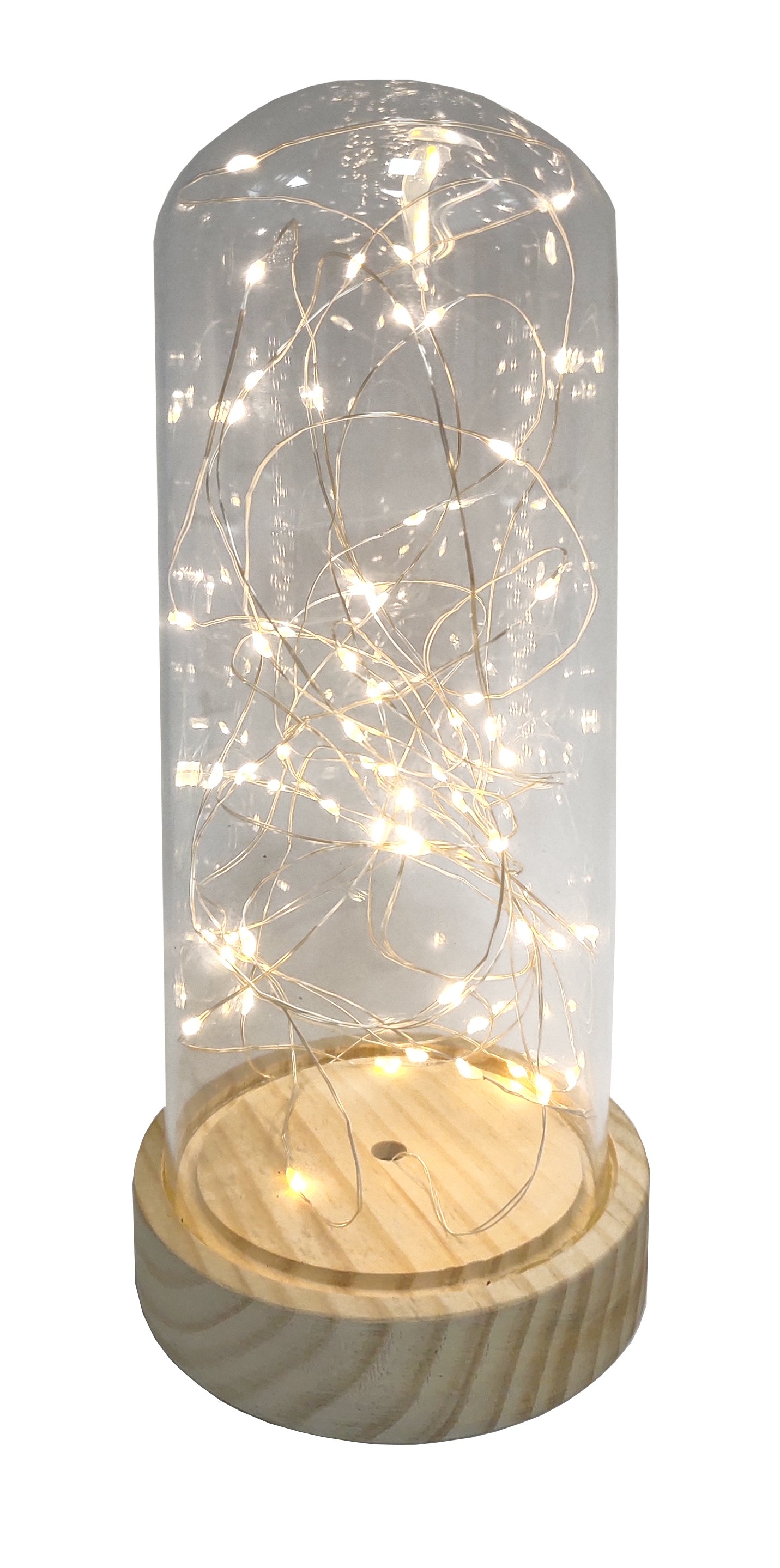 Giocoplast Teca in Vetro 28 cm – 60 LED