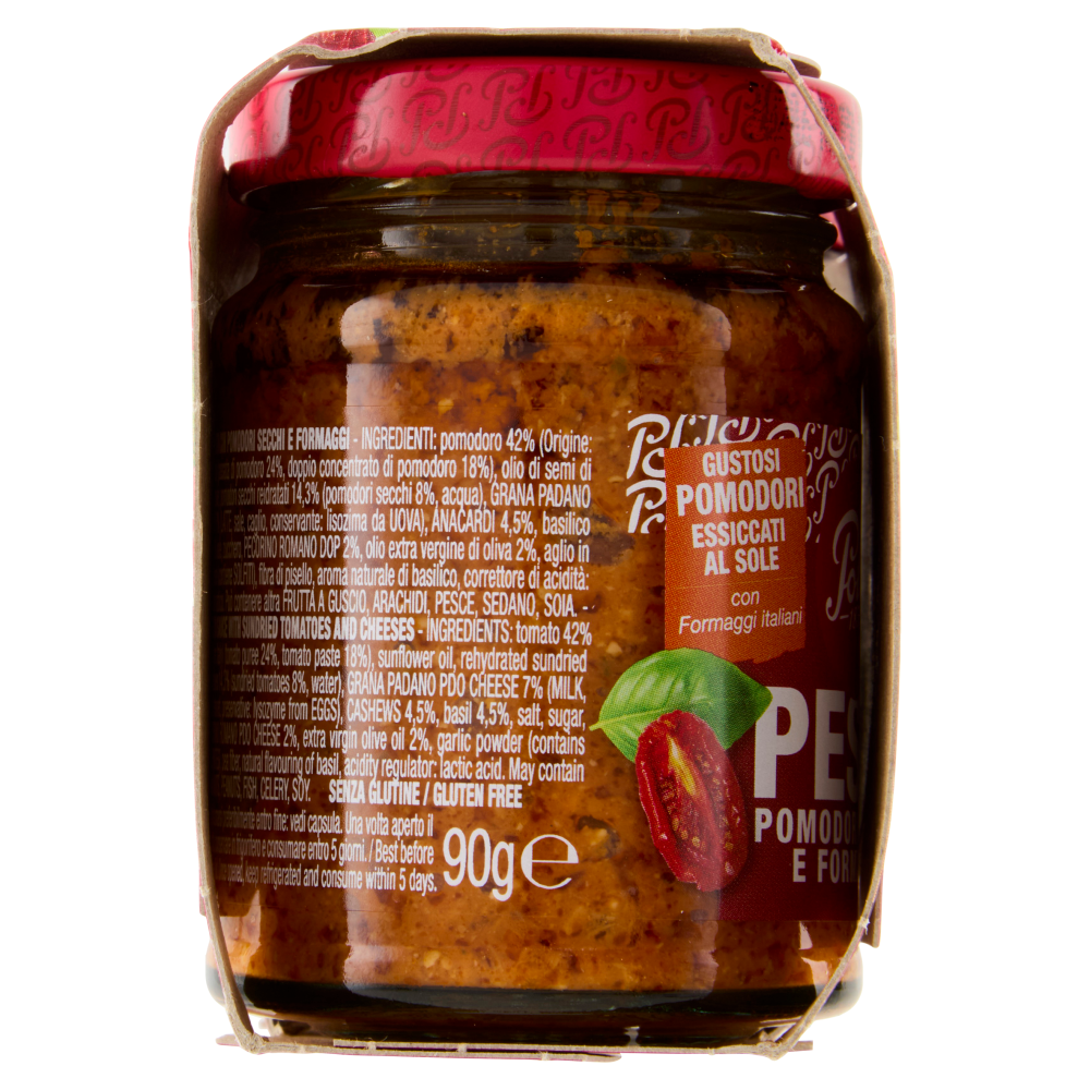 Polli Pesto Pomodori Secchi e Formaggio 2 x 90 g