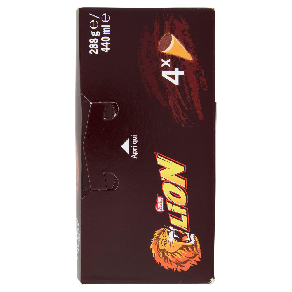 LION Cono Cioccolato & Caramello 4x72g