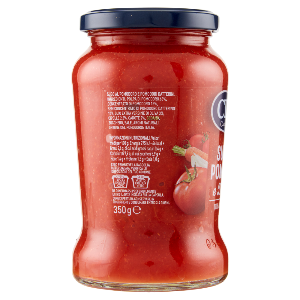 Cirio Sugo di Pomodoro e Datterini 350 g