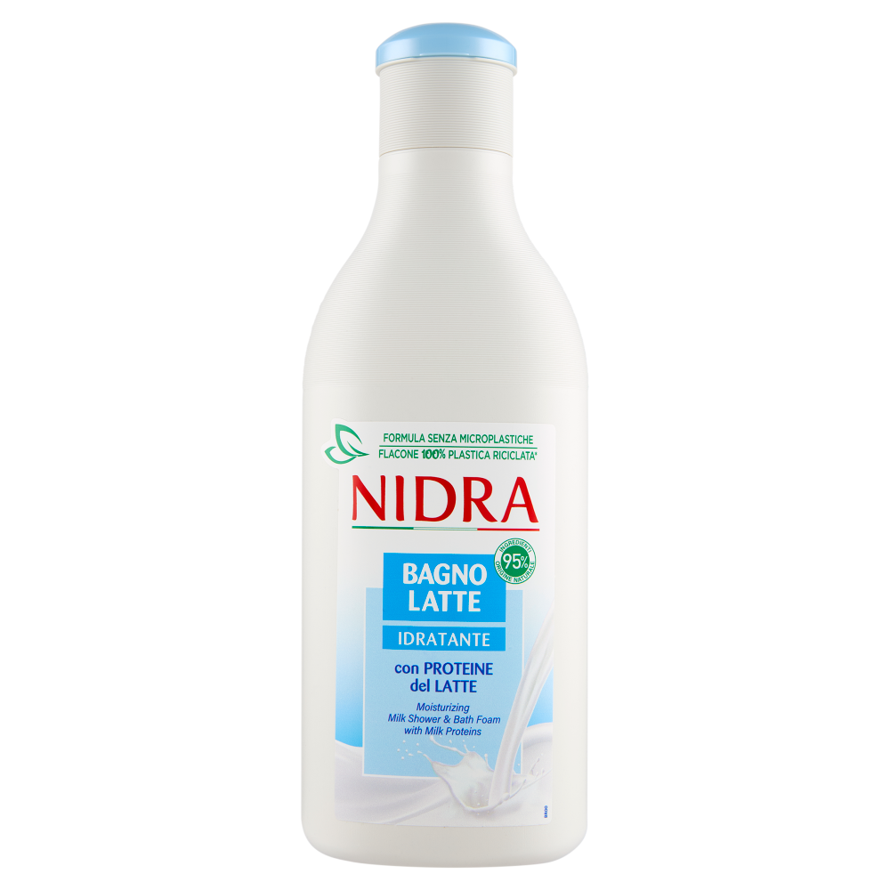 Nidra Bagno Latte Idratante con Proteine del Latte 750 mL