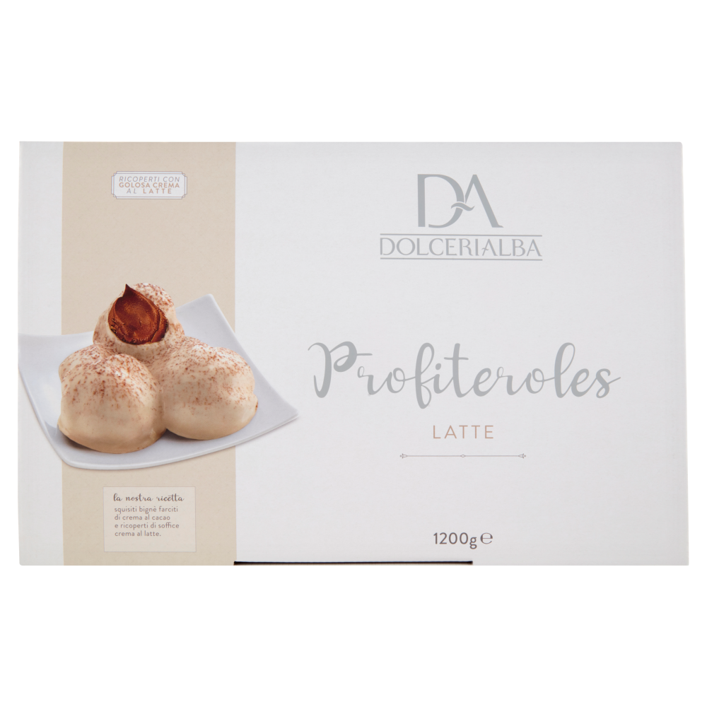Dolcerialba Profiteroles Latte 24 Profiteroles 1200 g