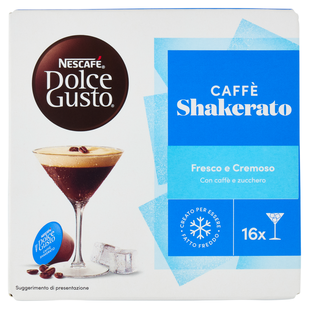 NESCAFÉ DOLCE GUSTO Caffè Shakerato 16 Capsule 152g