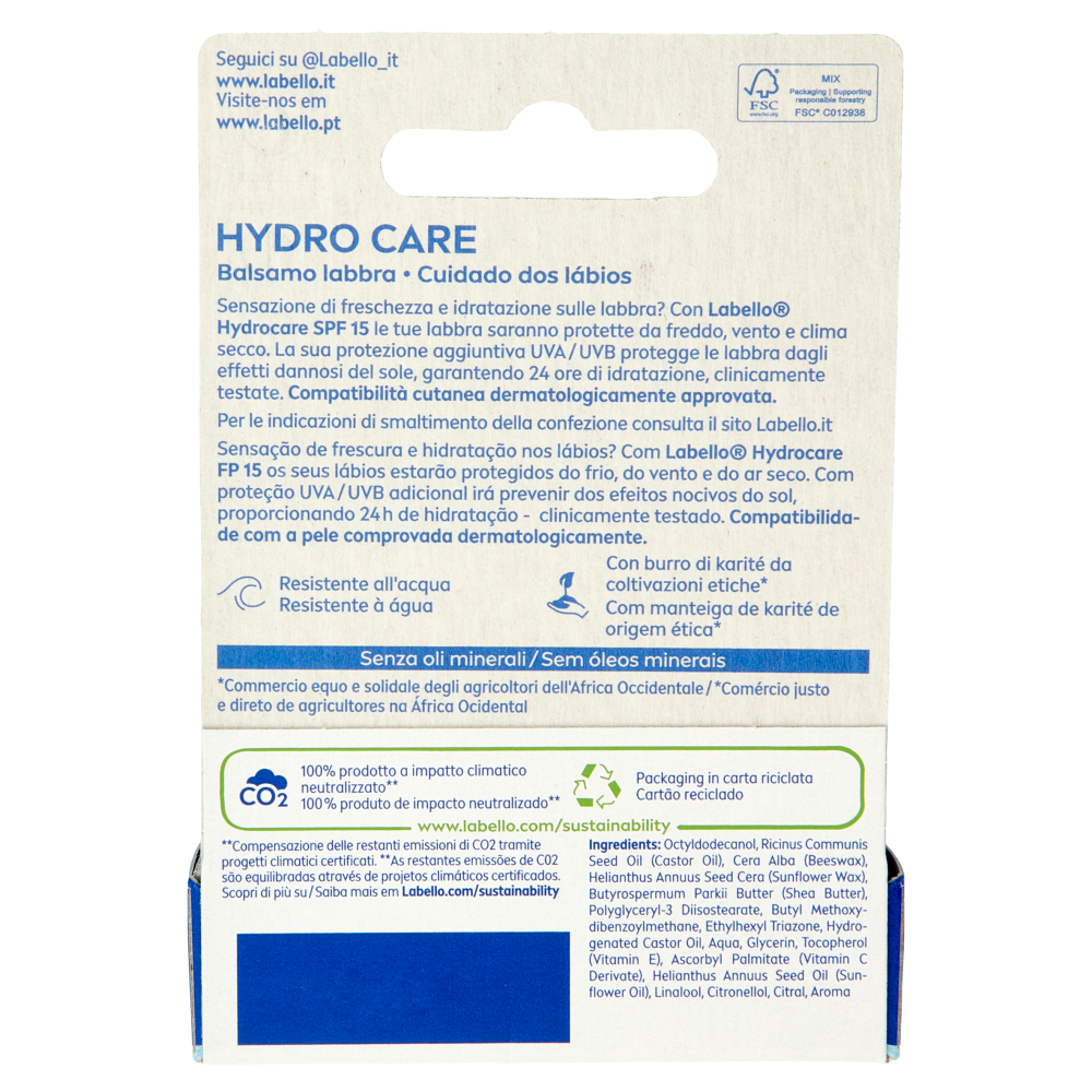 Labello Hydro Care SPF 15 4,8 g
