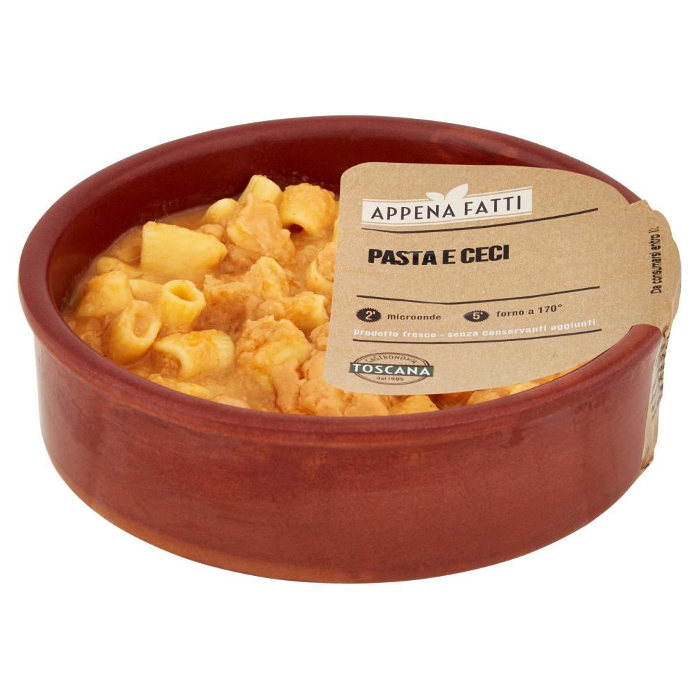 Gastronomia Toscana Appena Fatti Pasta e Ceci 250 g
