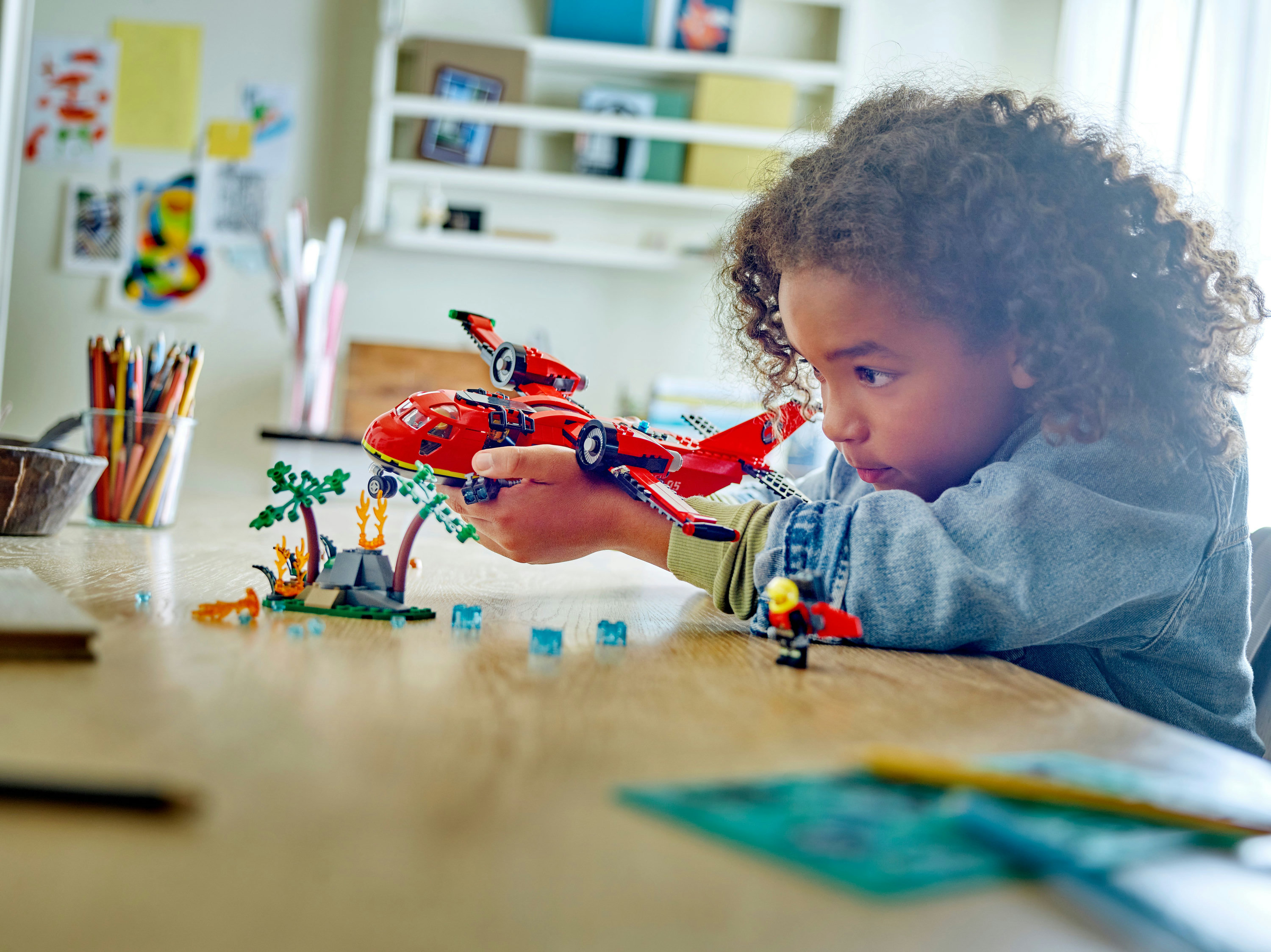 LEGO City Aereo antincendio