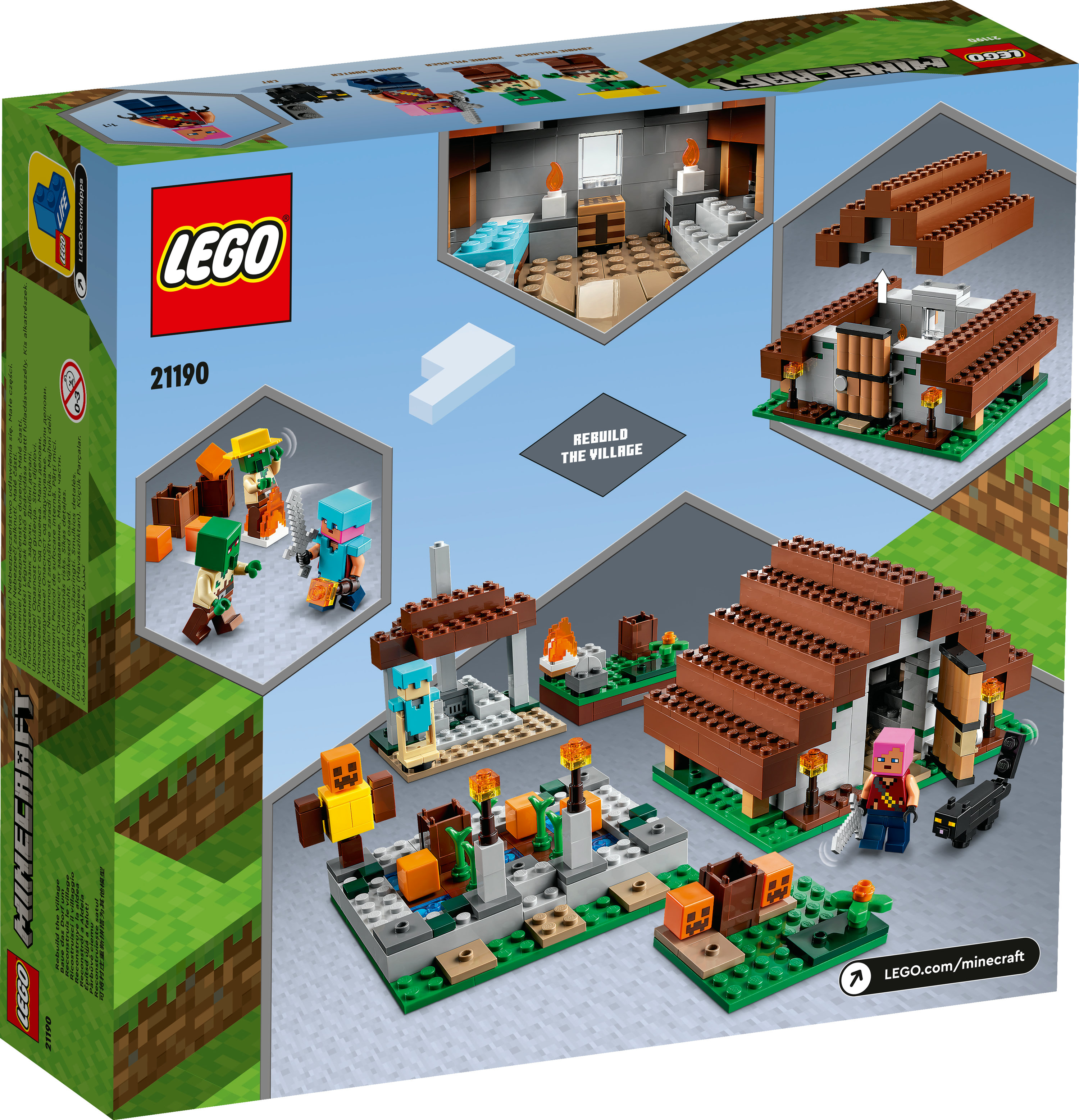 LEGO Minecraft Il villaggio abbandonato