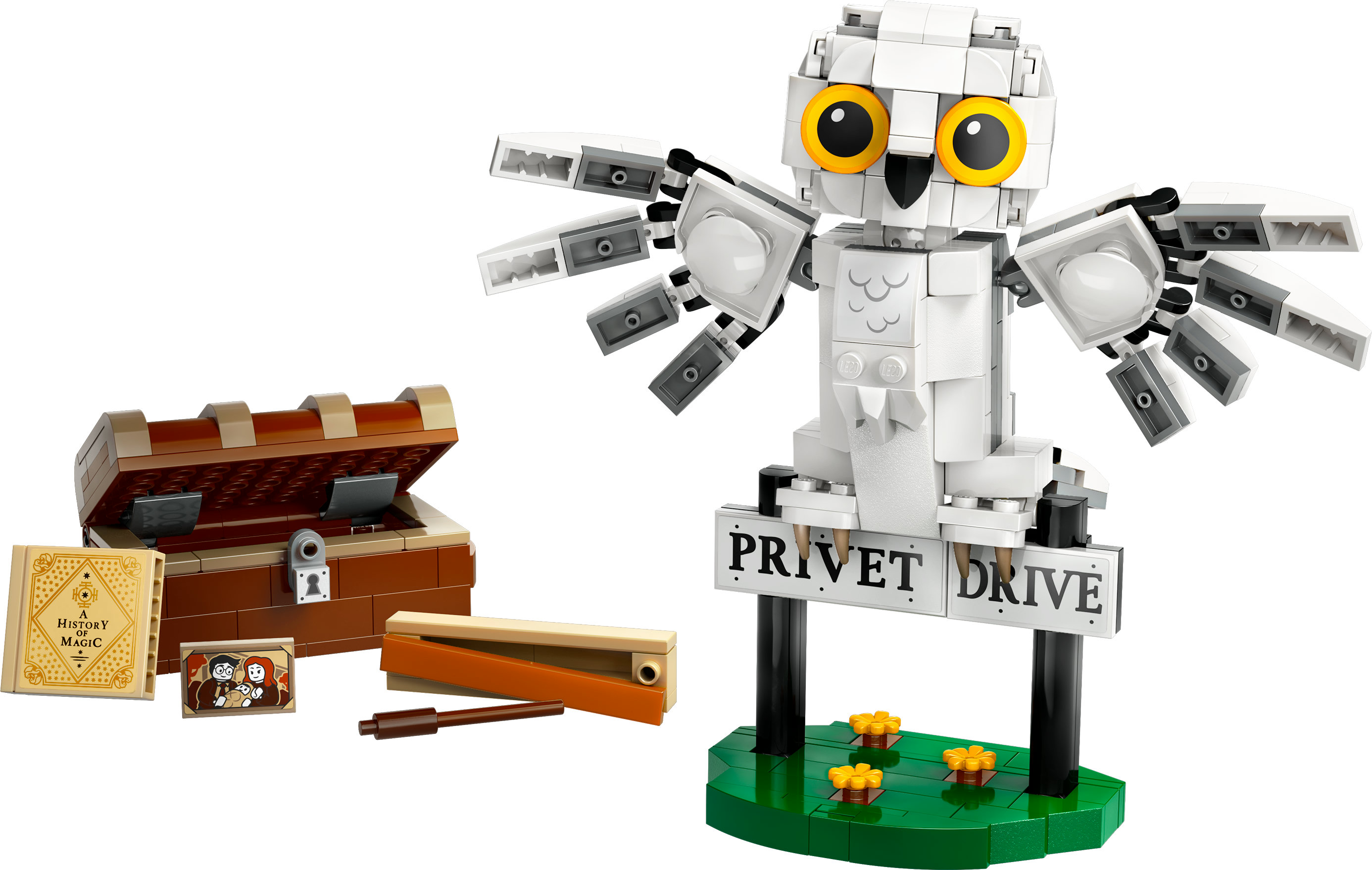 LEGO Harry Potter Edvige al numero 4 di Privet Drive