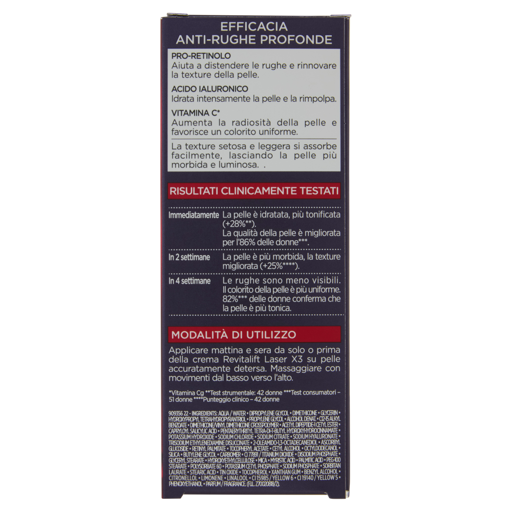 L'Oréal Paris Revitalift Laser Fluido Anti-Età Tripla Azione 30 ml