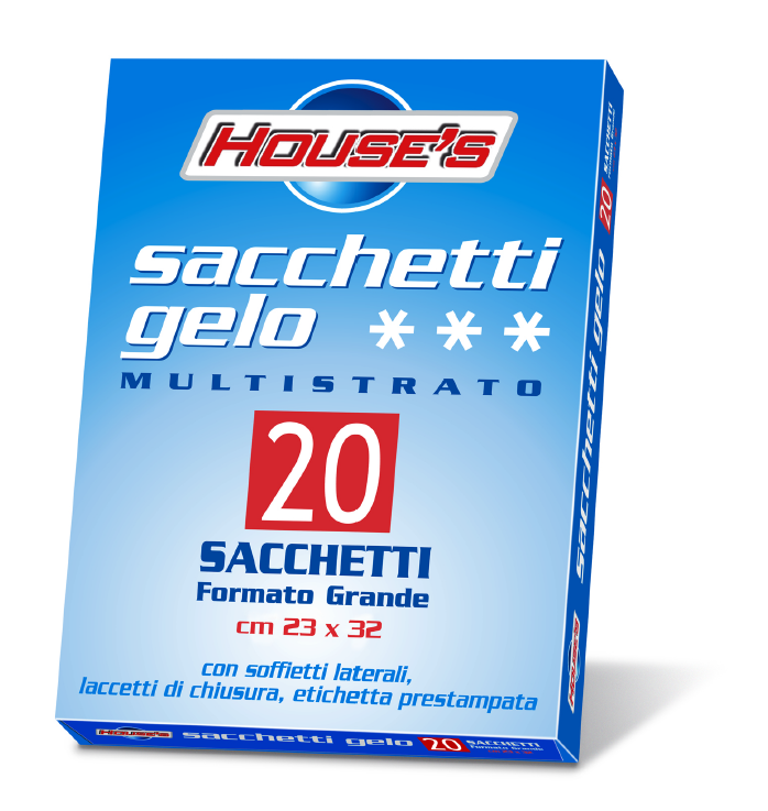COMSET House sacch gelo medi 20pz