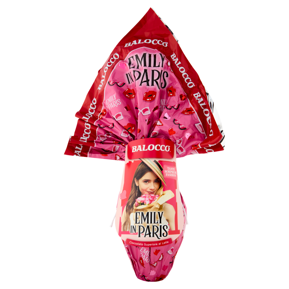 Balocco Uovo Cioccolato Superiore al Latte Emily in Paris 240 g