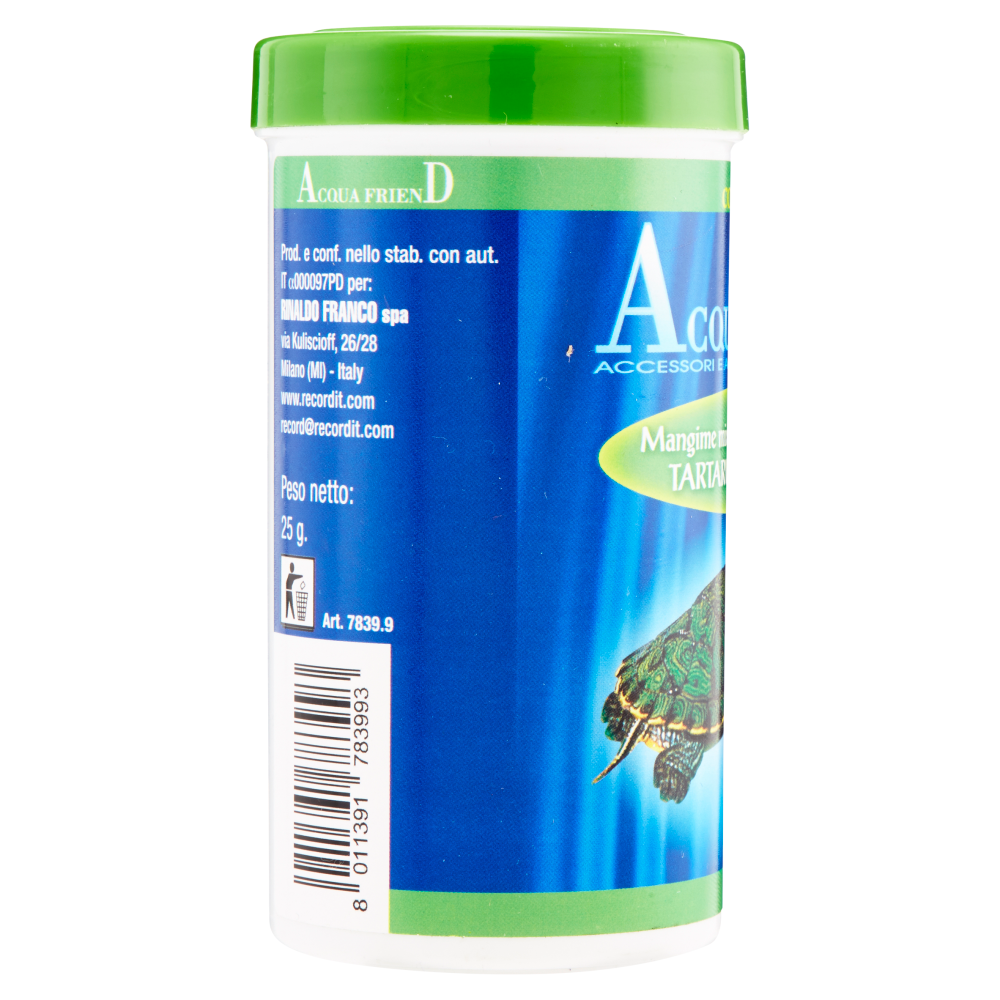 Acqua Friend Mangime mix gamberetti e fiocchi per Tartarughe d'Acqua 25 g
