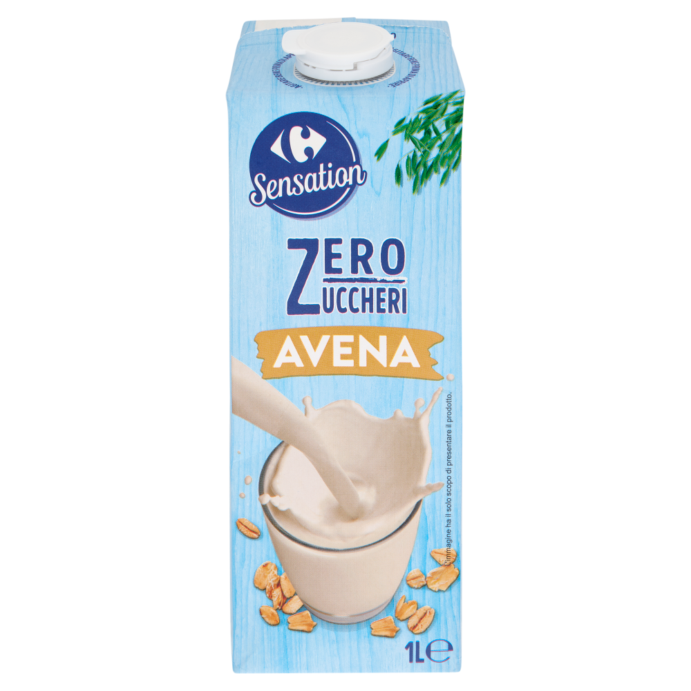 Carrefour Sensation Zero Zuccheri Avena 1 L