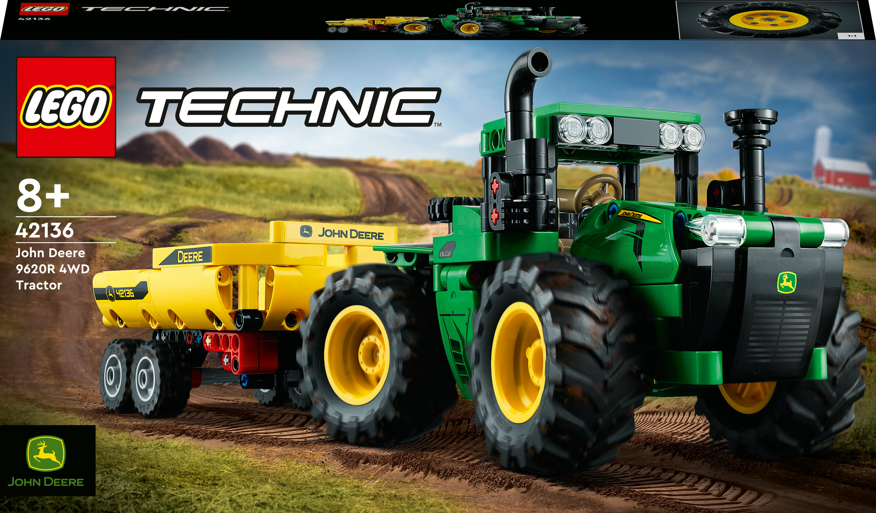 LEGO Technic John Deere 9620R 4WD Tractor