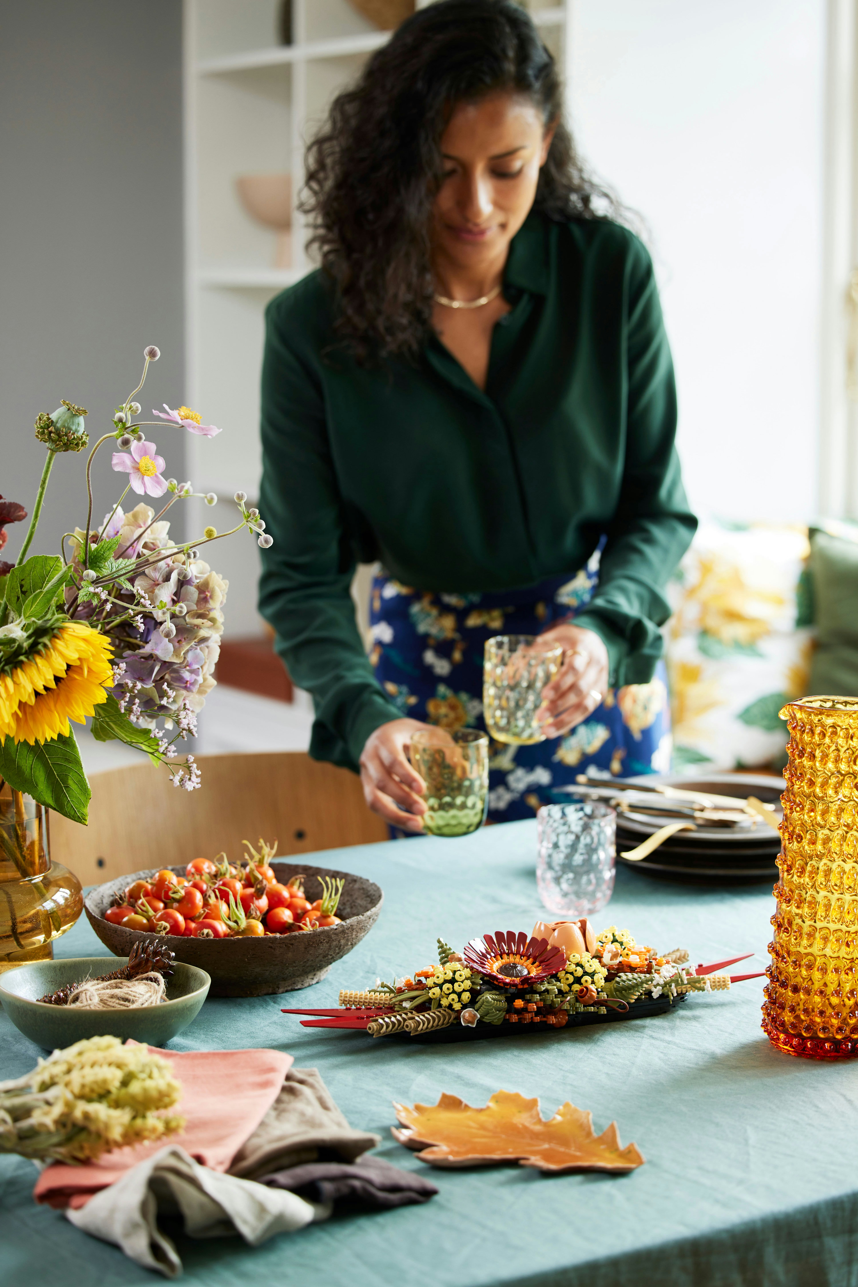 LEGO Botanicals Centrotavola di fiori secchi