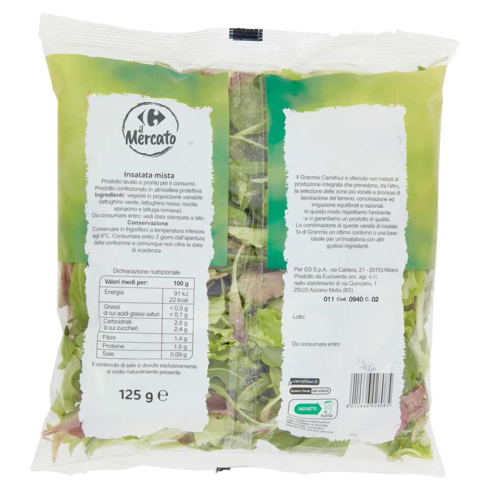 Carrefour il Mercato Granmix 125 g