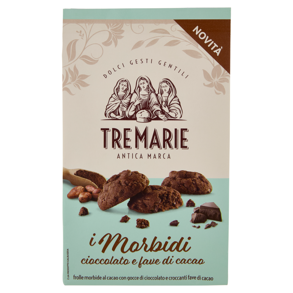 Tre Marie i Morbidi cioccolato e fave di cacao 300 g