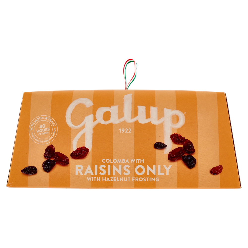 Galup la Colomba Solo Uvetta con Glassa alle Nocciole 750 g