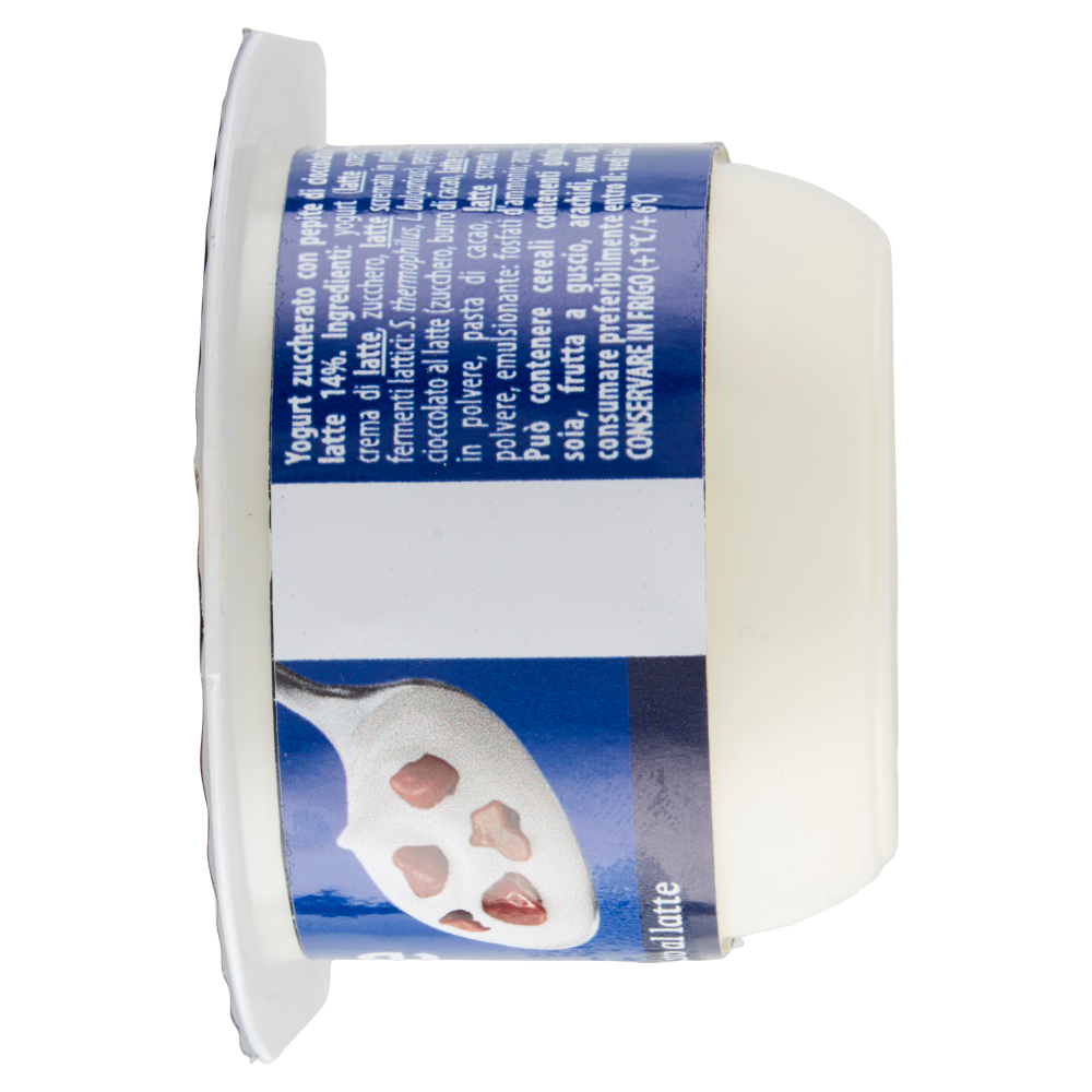 Danone Duo, Yogurt Bianco Cremoso con Golose Pepite di Cioccolato al Latte, 98g