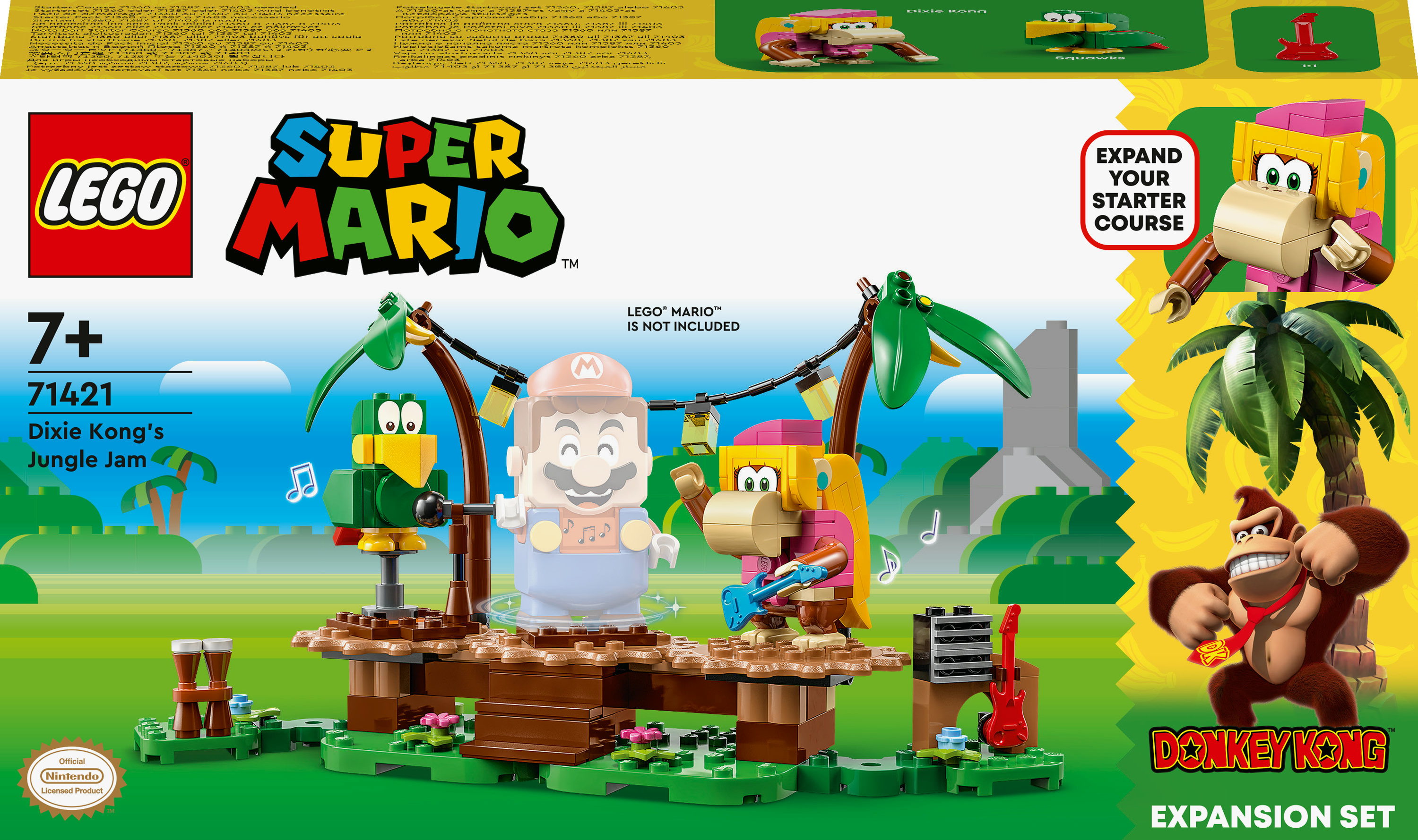 LEGO Super Mario Pack di espansione Concerto nella giungla di Dixie Kong