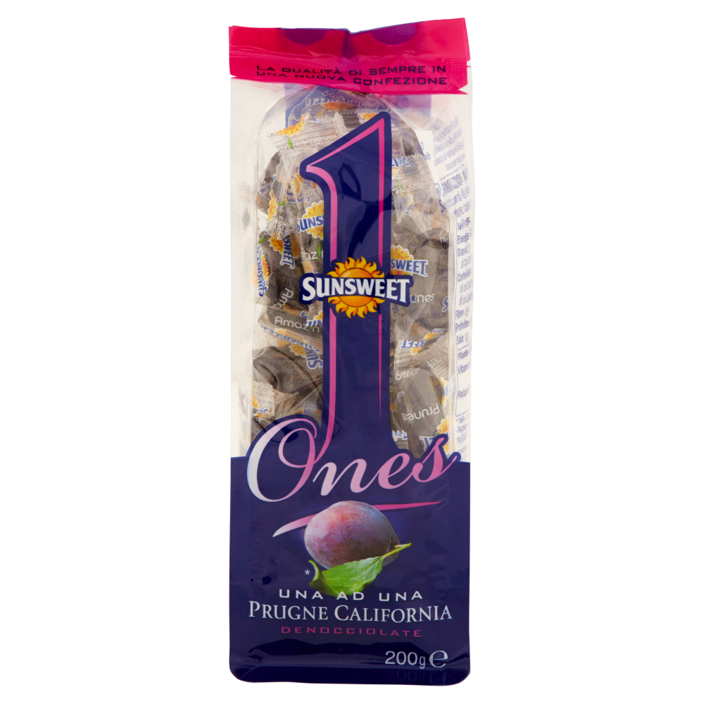 Sunsweet Ones Una ad Una Prugne California Denocciolate 200 g