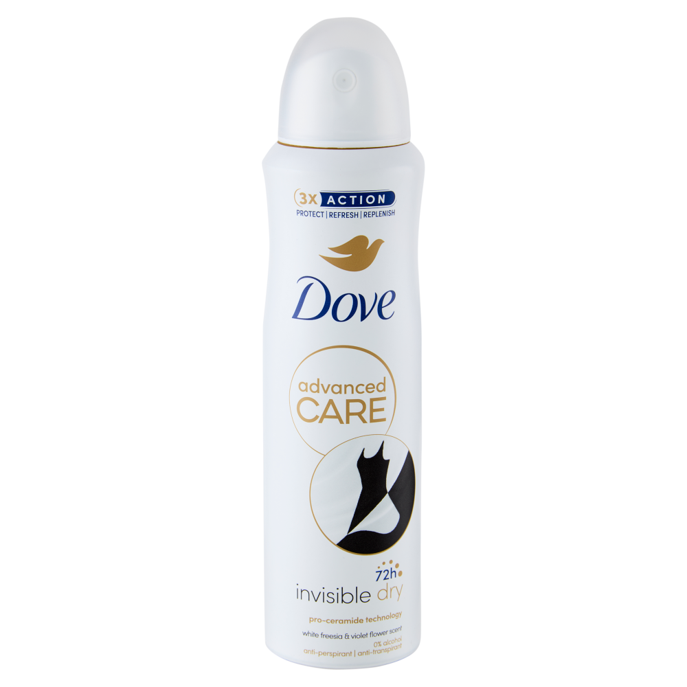 Dove advanced Care invisible dry white freesia & violet flower scent anti-perspirant 150 ml