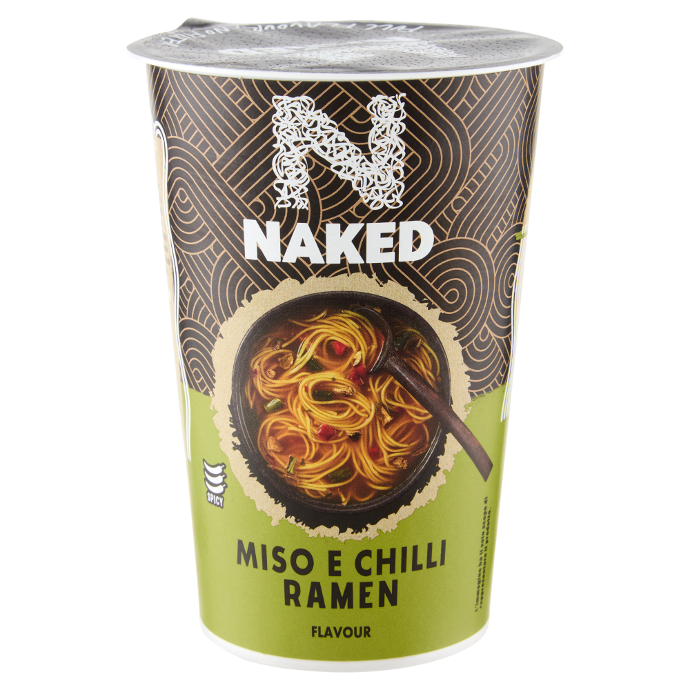 Naked Miso e Chilli Ramen Flavour 80 g