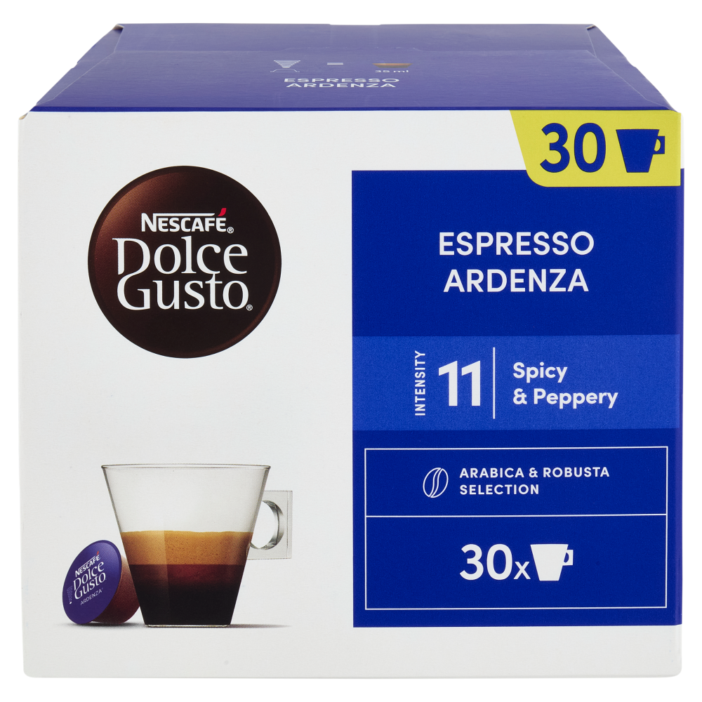 NESCAF&Eacute; DOLCE GUSTO Espresso Ardenza Caff&egrave; 30 Capsule Compatibili Nescaf&eacute; Dolce Gusto 195g