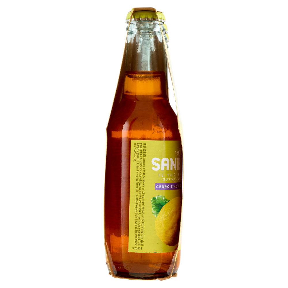 Sanbittèr, Cedro e Note di peperoncino, Aperitivo Analcolico - 3 x 200ml