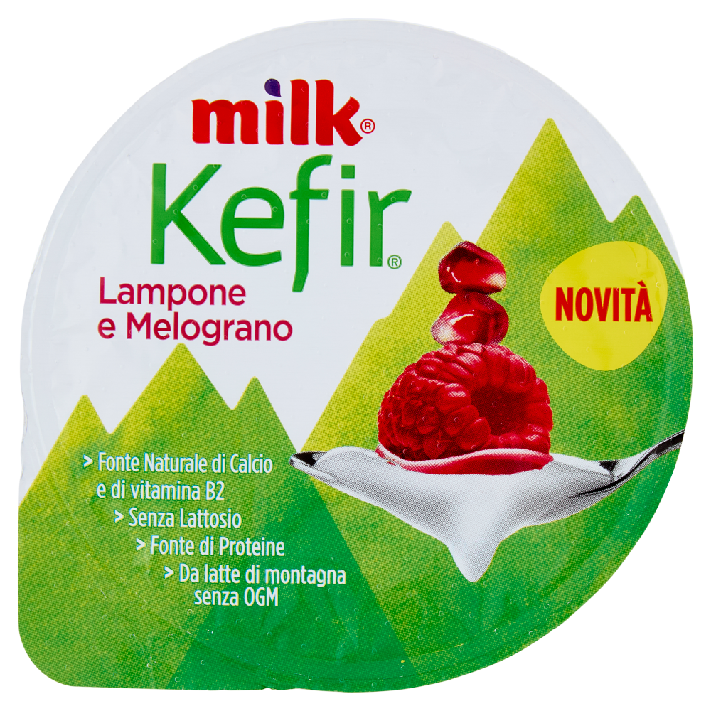 Milk Kefir Melograno e Lampone 150 g