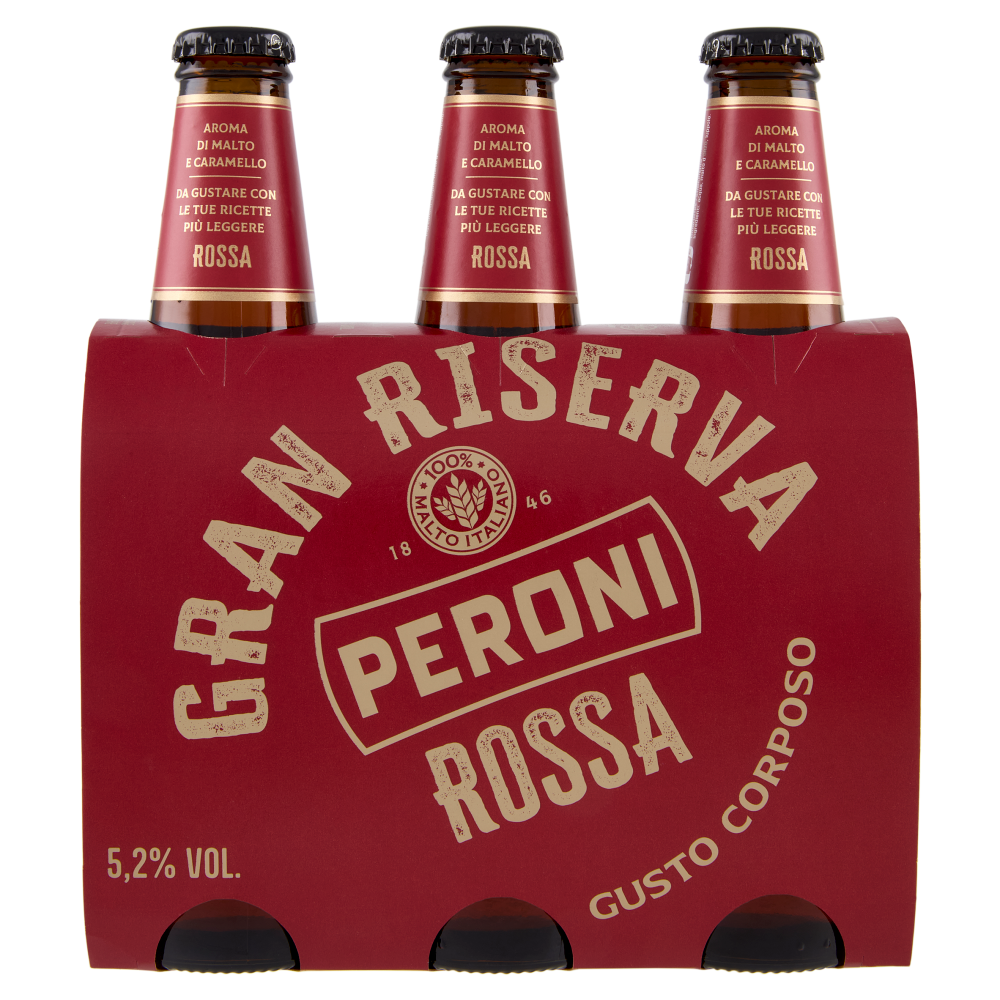 Peroni Gran Riserva Rossa Birra 3 x 33 cl