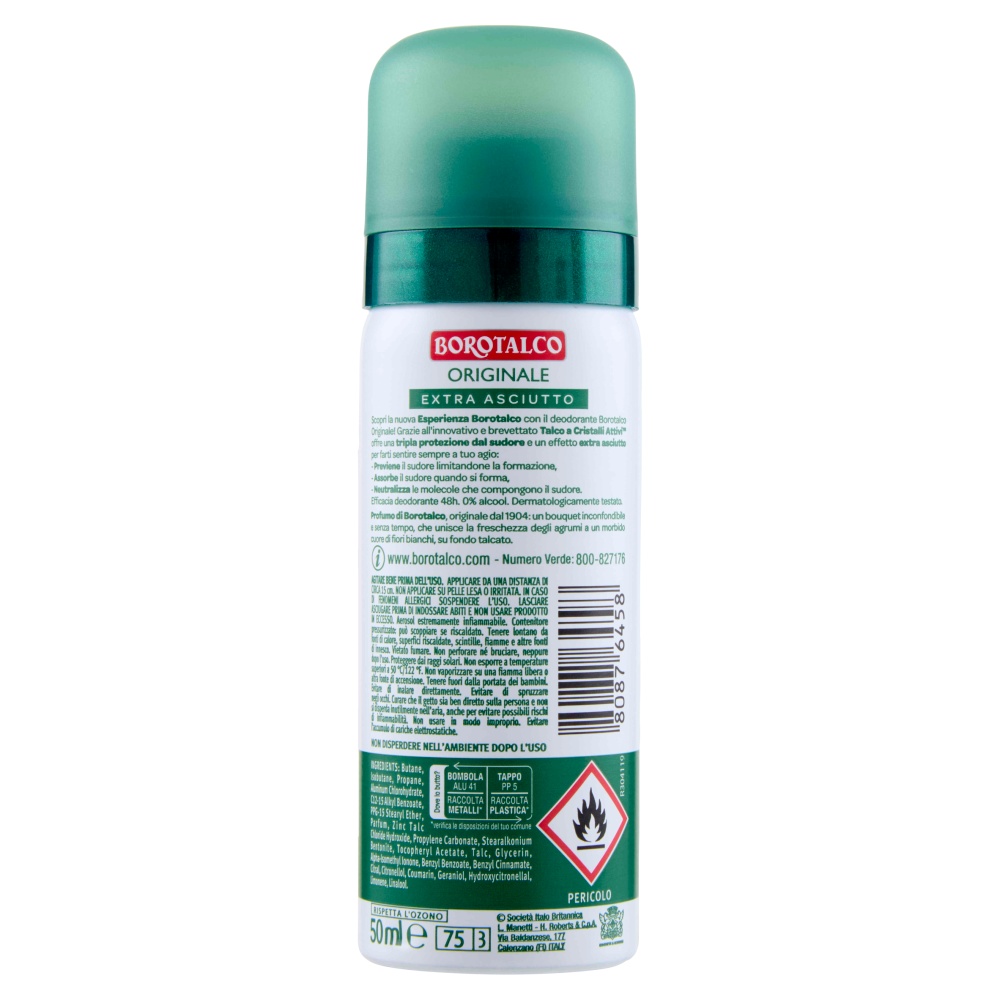 Borotalco Originale Profumo di Borotalco Deo Spray 50 ml